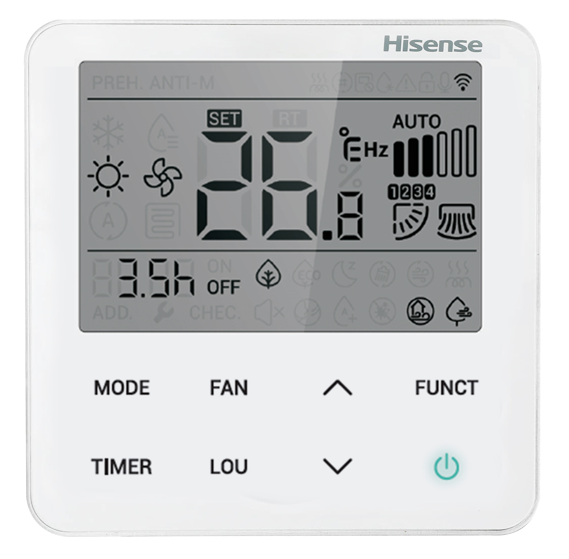 YXE-E01U Hisense Fernbedienung YXE-E01U Hisense Fernbedienung